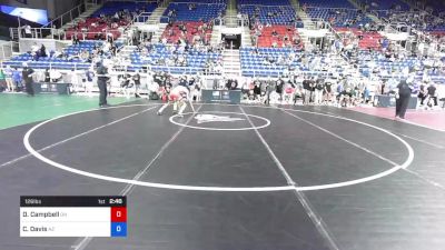 126 lbs Rnd Of 32 - Dillon Campbell, Ohio vs Christian Davis, Arizona