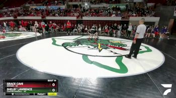 138 lbs 5th And 7th - Shelby Lawrence, Canyon Randall vs Grace Cave, Borger