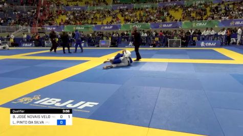 BRUNO JOSÉ NOVAIS VELOSO DA SILV vs LUCIANO PINTO DA SILVA 2024 Brasileiro Jiu-Jitsu IBJJF