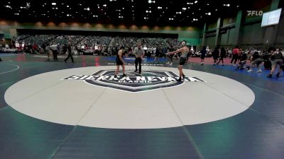 120 lbs Round Of 16 - Nathan Carrillo, St John Bosco vs Antonio Quiroz, Slam Academy