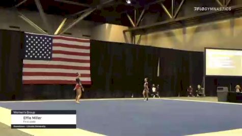 Effie Miller - Women's Group, First state - 2021 USA Gymnastics Championships