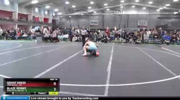 152 lbs Round 3 (8 Team) - Grant Kress, Iowa Black vs Blaze Reinke, Dakota Hillbillies