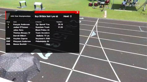 Youth Boys' 200m, Semi-Finals 3 - Age 9