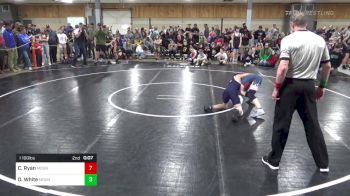 I 100 lbs Quarterfinal - Coltan Ryan, Mount Upton vs Derek White, Mount Joy