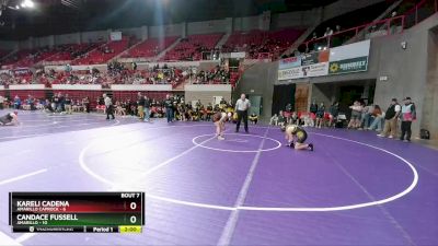 152 lbs Round 1 (16 Team) - Kareli Cadena, Amarillo Caprock vs Candace Fussell, Amarillo