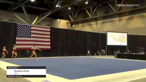 Phylisha Pham - Mixed Pairs, ATA - 2021 USA Gymnastics Championships