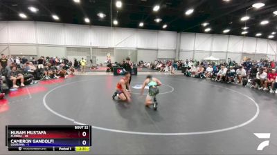 152 lbs 2nd Wrestleback (16 Team) - Husam Mustafa, Florida vs Cameron Gandolfi, Louisiana