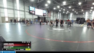 79-80 lbs Round 2 - Jared Adams, Sandpoint Legacy WC vs Becket Cook, Prometheus WC