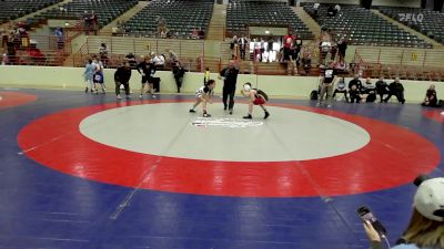 88 lbs Final - Elianna White, Morris Fitness Wrestling Club vs Gunnar Thom, Lassiter Jr Trojans Wrestling Club