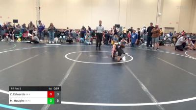 60 lbs Rr Rnd 2 - Zachary Edwards, 4M K-4 vs Mitchell Haught, Phoenix WC K-4