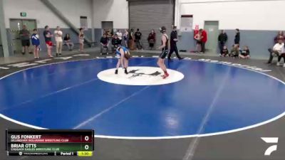 102 lbs Round 2 - Briar Otts, Chugach Eagles Wrestling Club vs Gus Fonkert, Dillingham Wolverine Wrestling Club