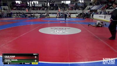 6A 106 lbs Cons. Round 2 - Pedro Miguel, Fort Payne vs Crue Powe, Gardendale Hs