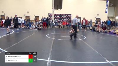 80 lbs Rr Rnd 6 - Holdyn Humphries, Phoenix K-8 vs Carter McCoy, Indiana Outlaws K-8