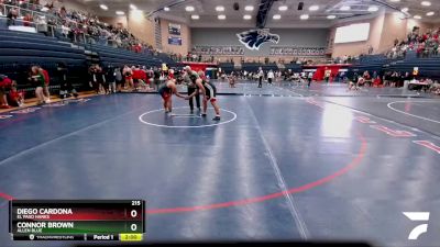 215 lbs Round 4 - Connor Brown, Allen Blue vs Diego Cardona, El Paso Hanks