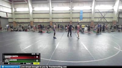 130 lbs Quarterfinal - Levi Shivers, Alaska vs Hamish Smith, Montana