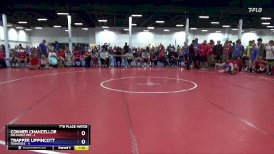 106 lbs Placement Matches (8 Team) - Conner Chancellor, Oklahoma Red vs Trapper Lippincott, Tennessee