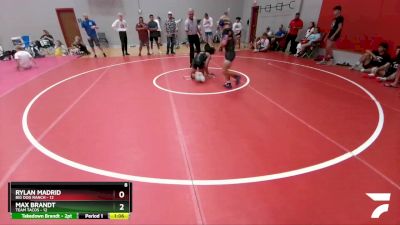 125 lbs Round 2 (8 Team) - Max Brandt, Team Tacos vs Rylan Madrid, Big Dog Ranch