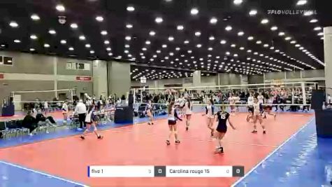 five 1 vs Carolina rouge 15 - 2022 JVA World Challenge presented by Nike - Expo Only