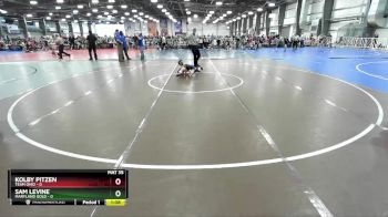 48 lbs Rd# 2 10:30am Friday - Kolby Pitzen, Team Ohio vs Sam Levine, Maryland GOLD