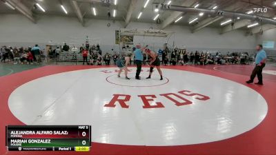 235 lbs 1st Place Match - Alejandra Alfaro Salazar, Pomona vs Mariah Gonzalez, Poudre