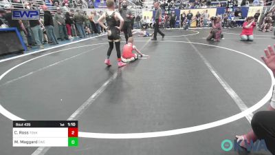 67 lbs Semifinal - Cooper Ross, Tonkawa Takedown Club vs Mason Maggard, Claremore Wrestling Club