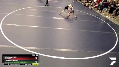 83 lbs Champ. Round 1 - Kenson Ebel, Minnesota vs Carson Davis, Mounds View Mustangs Wrestling Club