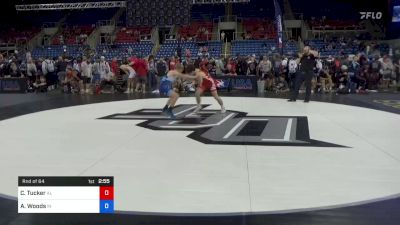 106 lbs Rnd Of 64 - Cale Tucker, Alabama vs Aiden Woods, Indiana