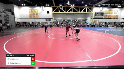 174A lbs Rr Rnd 2 - Joey Milano, NC State vs Darrien Roberts, Oklahoma