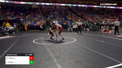 197 lbs Quarterfinal - Willie Miklus, Iowa State vs Jacob Seely, Northern Colorado