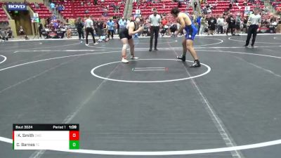 225 lbs Round 2 - Kash Smith, Columbus Wrestling Club vs Carson Barnes, TEAM CENTRAL