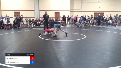 52 kg Rnd Of 32 - Aaron Meza, Sunkist Kids Monster Garage vs Graydon Martin, Virginia Team Predator Wrestling Club