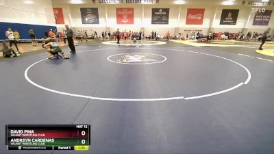 114 lbs Semifinal - Andrsyn Cardenas, Valiant Wrestling Club vs David Pina, Valiant Wrestling Club