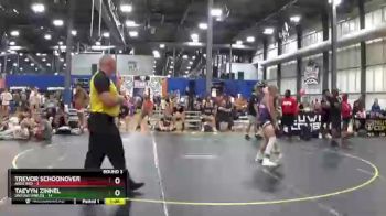 138 lbs Round 3 (6 Team) - Taevyn Zinnel, Untouchables vs Trevor Schoonover, ARES Red