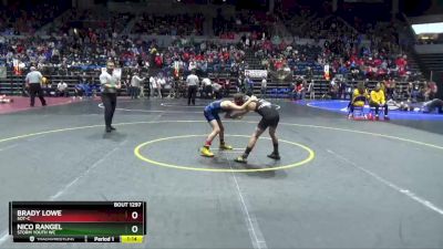 80 lbs Cons. Round 2 - Nico Rangel, Storm Youth WC vs Brady Lowe, SOT-C