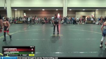 56 lbs Round 1 (6 Team) - Liam Howarth, Elite Athletic Club vs Laken Anderson, Team Palmetto