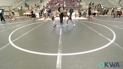 52 lbs Quarterfinal - Salyer Torix, Sperry Wrestling Club vs Lorenzo Hawkins, Tulsa Blue T Panthers