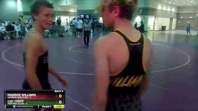 113 lbs Round 3 (6 Team) - Maddox Williams, Sunbear Wrestling vs Luc Cheff, Montana Silver