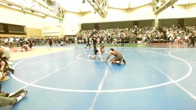 122-H lbs Round Of 64 - Zachary Belverio, Yale Street vs Jahari Lloyd, Freeport