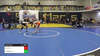 145 lbs Semifinal - Gabe Lilly, Beaver Falls vs Nino Morici, Notre Dame GP