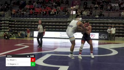 197 lbs Consolation - Luke Stout, Princeton vs Trey Rogers, Hofstra