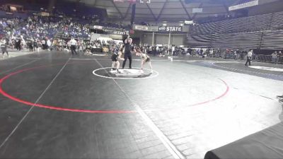 84 lbs Champ. Round 2 - Everett Kirsch, Federal Way Spartans vs Aaron Gandy, Ferndale Force Wrestling Club