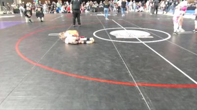 50-51 lbs Semifinal - Allison Forsythe, South Kitsap Wrestling Club vs Payton Goyert, Camas Wrestling Club