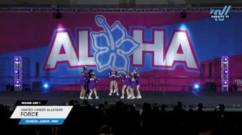 United Cheer Allstars - Force [2024 L2.2 Junior - PREP Day 1] 2024 Aloha Indy Showdown