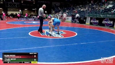 3A-190 lbs Quarterfinal - Tyler Secoy, Columbus vs Eldin Rizzo, Lakeview Ft. Oglethorpe HS