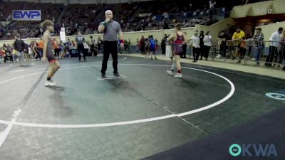 70 lbs Quarterfinal - Carsten Reiss, Keystone Kids Wrestling Club vs Covington Allen, Lions Wrestling Academy