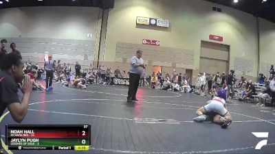 155 lbs Round 4 (6 Team) - Jaylyn Pugh, Legends Of Gold vs Noah Hall, Mi Mafia Red