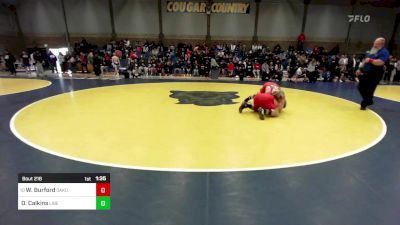 193 lbs Round Of 32 - Wes Burford, Oakdale vs David Calkins, Liberty-Brentwood