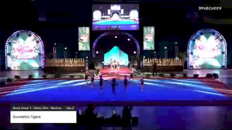 Dunnellon Tigers [2020 Show Cheer 2 - Mitey Mite - Medium Day 2] 2020 Pop Warner National Cheer & Dance Championship