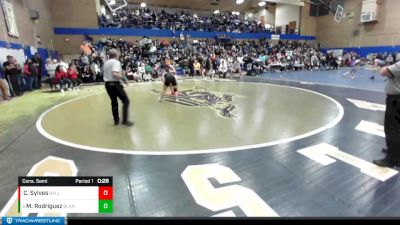 135lbs Cons. Semi - Milania Rodriguez, Blaine (Girls) vs Cassidy Sylves, Ballard (Girls)