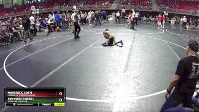 70 lbs 5th Place Match - Treyson Goebel, Syracuse Mat Club vs Maverick Aden, Louisville Wrestling Club